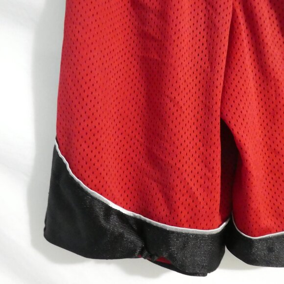 ATHLETIC WORKS | Boys 6X | Red Basketball Shorts | Basketball Stars - Picture 13 of 15